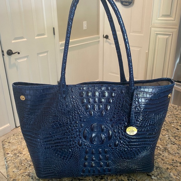 Navy blue brahmin handbags Clearance